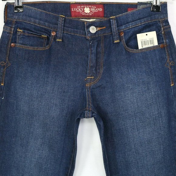 Lucky Brand Sofia Boot Jeans‎ Stretch Dark 2 26 Regular - Picture 7 of 9